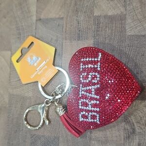 ON SALE!! Brazil Heart ❤️  Keychain